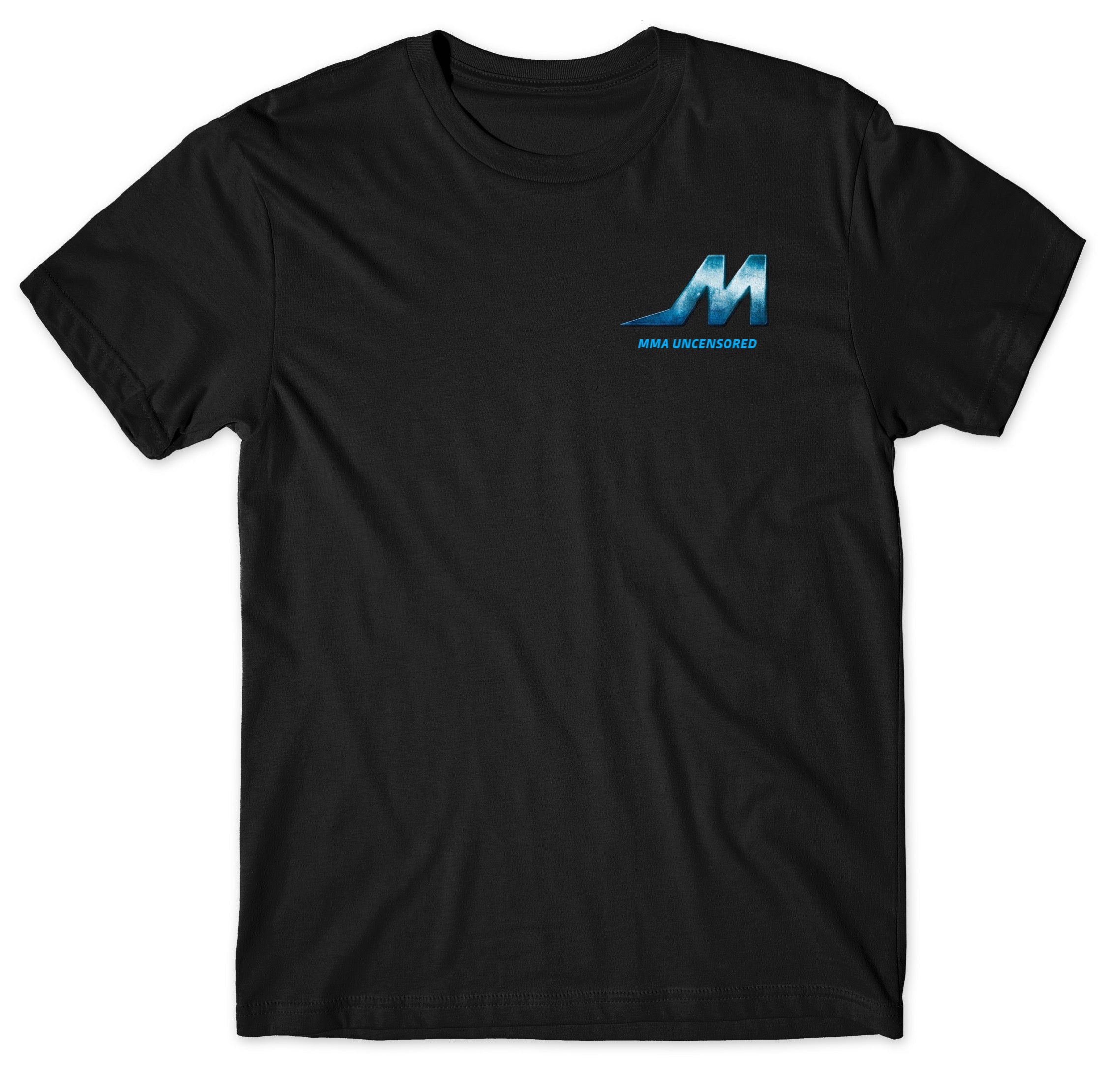 MMA Uncensored Blie/Red Tee