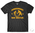 Dagestan Bear Wrestling Black Tee